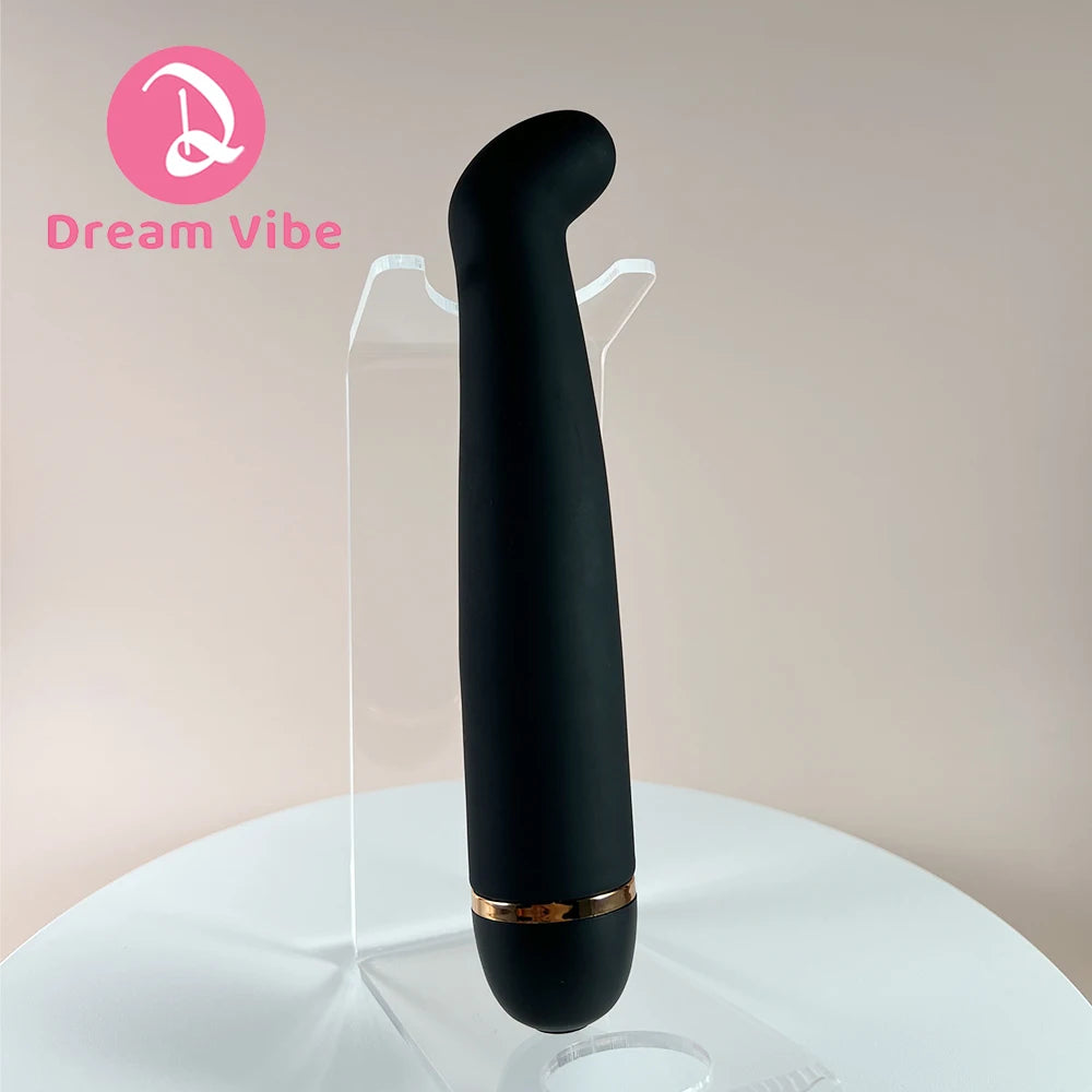 20 Modes Black G-Spot Vibrator by Dream Vibe Slim Shape AA Battery Power Strong Vibrations Sex Toy for Woman Pleasure Penetraton