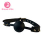 Silicone Mouth Ball Gag Bondage Gage PU Leather BDSM Gear Adult Sex Toy Restraint Couple Cosplay Intimate Sexy Game Fetish Fun