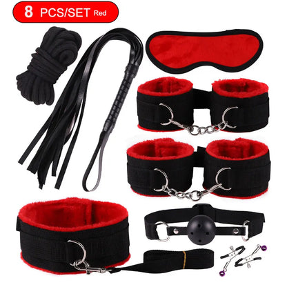 Sex toys for women BDSM sexual couples kit erotic accessories handcuffs for session Anal plug sex game Adult Sexy Toys sexyshop
