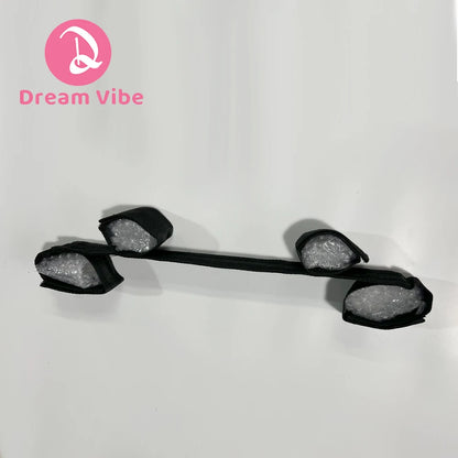 Spreader Bar with Handcuffs and Ankle Cuffs for Full Body Bondage Sexual Play Tool Sex Game SM Bed Restraints Adult Toy