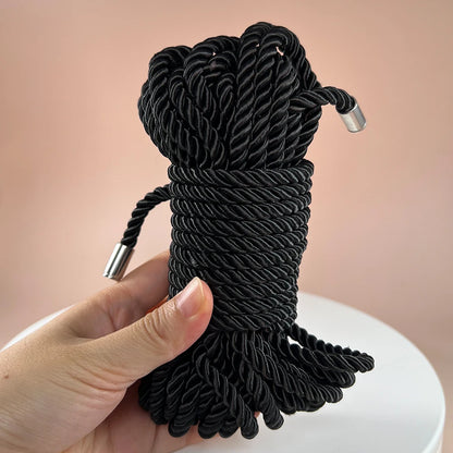 10m Bondage Rope Bound Vibe Soft Binding Rope Kinky Fun Tie Up Sensual Restraint Knot Intimcy BDSM Sex Toy for Women Couple Toy
