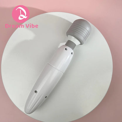 LED Screen Classic Wand Vibrator Super Powerful Massager Sex Toy Woman Men Pleasure Deep Penetration Musle Relax Toy Adult 18