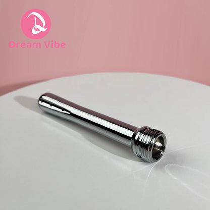 1/4 Standard 360° Anal Douche 10 Hole Nozzel Metal Anal Shower Hygiene Enema Anal Cleaner Device Sex Toy Accessory Penetration