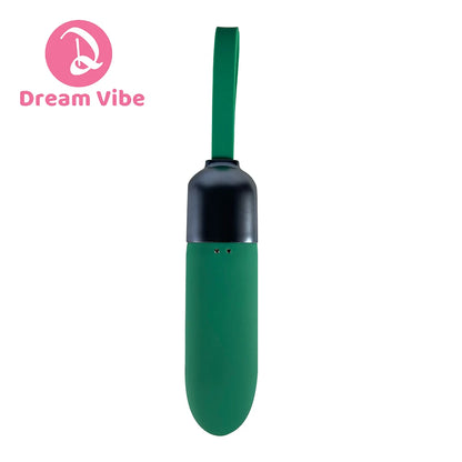 Dream Vibe Green Pulse bullet vibrator 10 powerful vibrations for woman Sex toy massager bedtime adult pleasure toy relaxtion