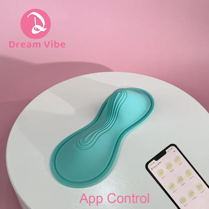 The Bumps APP Control Vibe Pad Dual Motor Cushion Vibrator Female Sit On Massager Pleasure New Sex Toy Women Clit 9 Vibrations