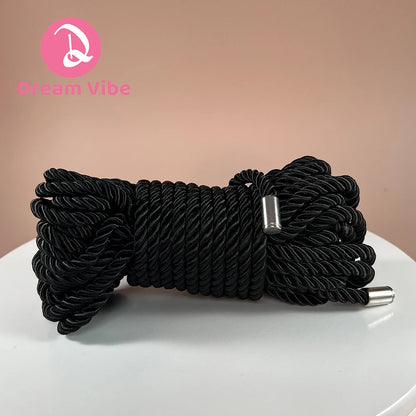10m Bondage Rope Bound Vibe Soft Binding Rope Kinky Fun Tie Up Sensual Restraint Knot Intimcy BDSM Sex Toy for Women Couple Toy