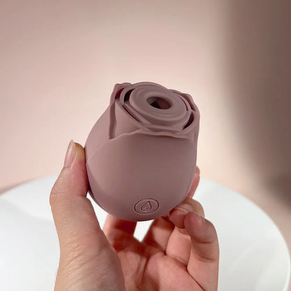 The Dark Rose by Dream Vibe Suctions Vibrator Adult Pleasure Sex Toy Intimate Love Gift for Woman Clitorial Nipple Stimulation