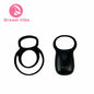 One Vibrator Two Rings Double Joy Vibrating Cock Ring 10 Modes Penis Ring Couple Sex Toy Clit Stimulation Ejaculation Delay