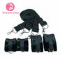 Under Mattress Restraint Kit Under Bed HandCuffs and Ankle Cuffs  Adult Sex Play King Size Bed Straps Restraints Sex Toy BDSM