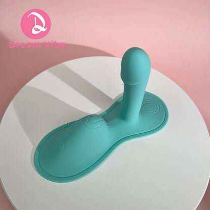 App Control Unisex Cushion Massager Vibrator Dildo and Bump Dual Motors Soft Liquid Silicone Men Women Masturbation Sex Toy