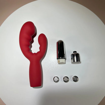 Claw Explorer Red Vibrator by Dream Vibe Dual Points Stimulate Prostate Massager 1 Strong Vibration Woman Men Pleasure Sex Toy