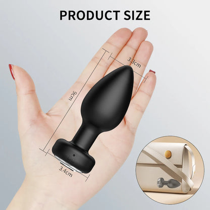 Bluetooth Anal Vibrator Butt Plug Prostate Massager Female Masturbator Dildo Adult Sex Toys For Women Men Gay APP Remote Control