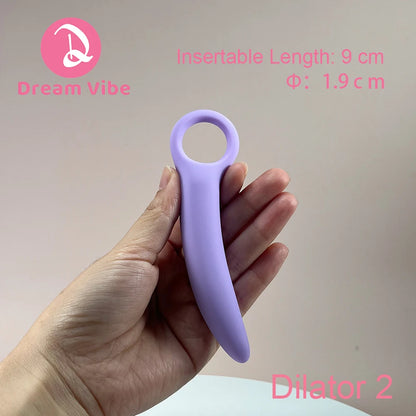 Lavender Bliss 5-Piece Dilator Kit by Dream Vibe Vaginal Muscle Training Strengthen Rejuvenate Anal Plugs Sex Health Toy Pleasur
