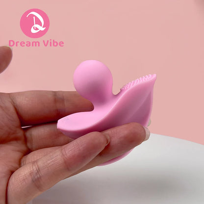 Magic Bean Finger Vibrator Pink Brush Stimulation Mini Vibe Clit Nipple Intimate Play Couple Discreet New Sex Toy Girl Women