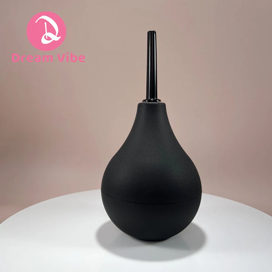 224ml Enema Anal Shower Bulb Douche Unisex Washing Accessories PVC Hygiene Enemator Water Stimulation Men Woman Pleasure Love