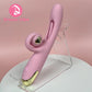The Snail 3 in 1 Rabbit Vibrator Flexible Clit Fit with Rollable Snail 7 Tongue Flapping 7 Tip Vibration Sex Toy Woman Pleasure