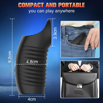 App Controlled Penis Ring Vibrator Male Erection Enhancer Sleeve 10 Vibration Anal G spot Stimulation Couples Sex Toy for Men