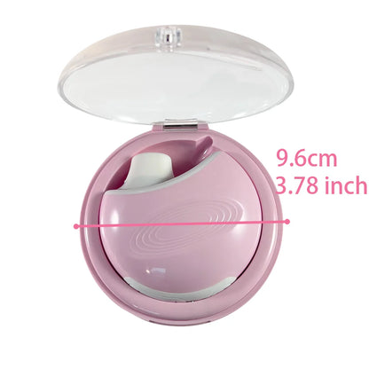 Luna Sucker Air Pulse Clitoral Vibrator by Dream Vibe Discreet Case 6 Suction Modes Sex Toy for Woman Deluxe Girl Pleasure Gift