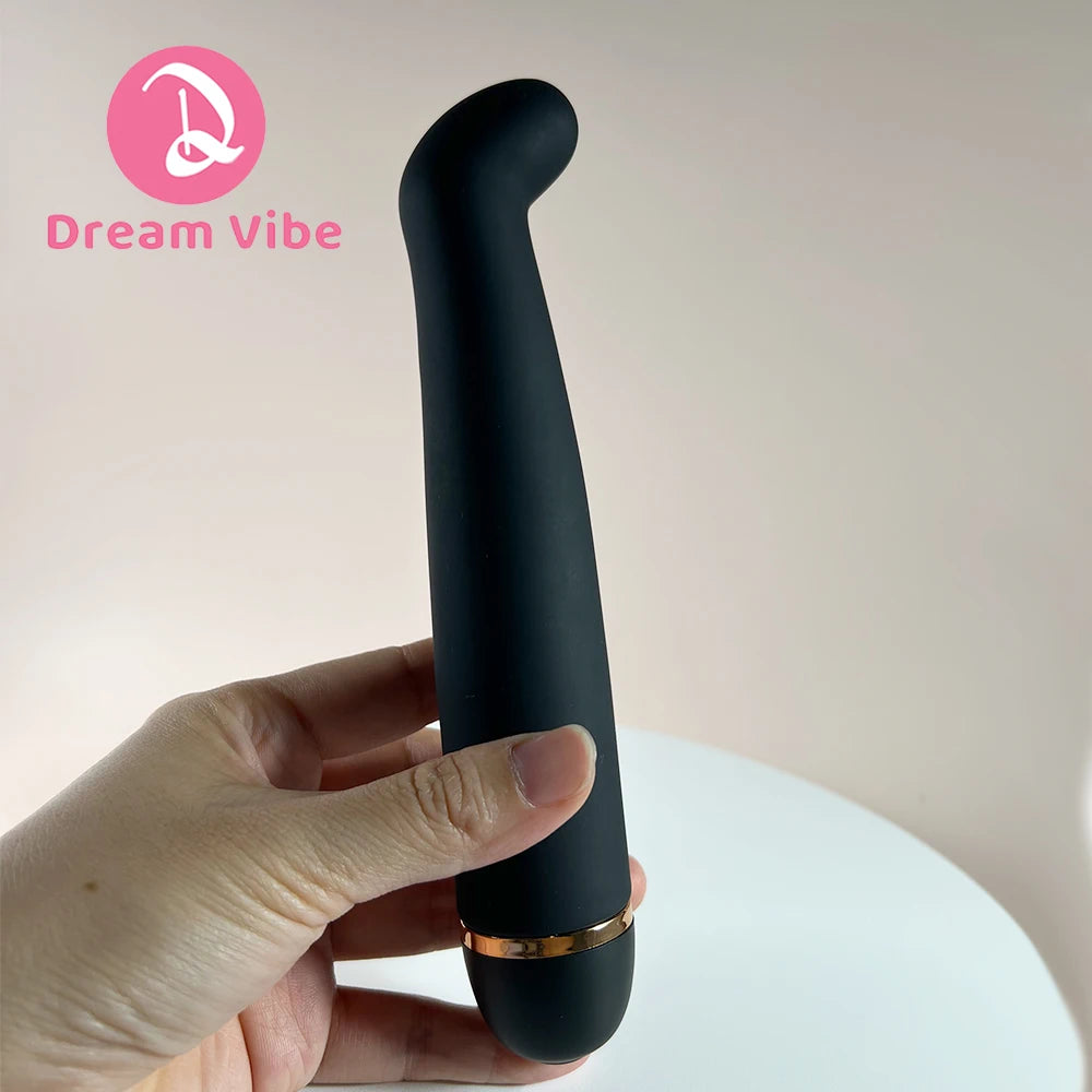 20 Modes Black G-Spot Vibrator by Dream Vibe Slim Shape AA Battery Power Strong Vibrations Sex Toy for Woman Pleasure Penetraton