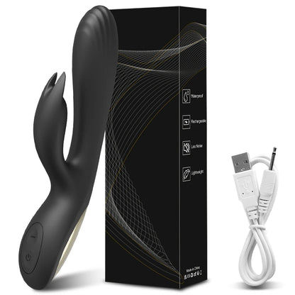 Powerful G Spot Rabbit Vibrator for Women Nipple Clitoris Stimulator Massager Dual Motors Dildo Adult Goods Sex Toys for Female