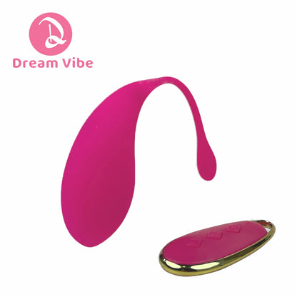 Enchanté Pink Bullet Egg with Romote Control Discreet Sex Toy Vibrator for Woman Pleasure Gift Wearable Love Egg G-Spot Stimulat