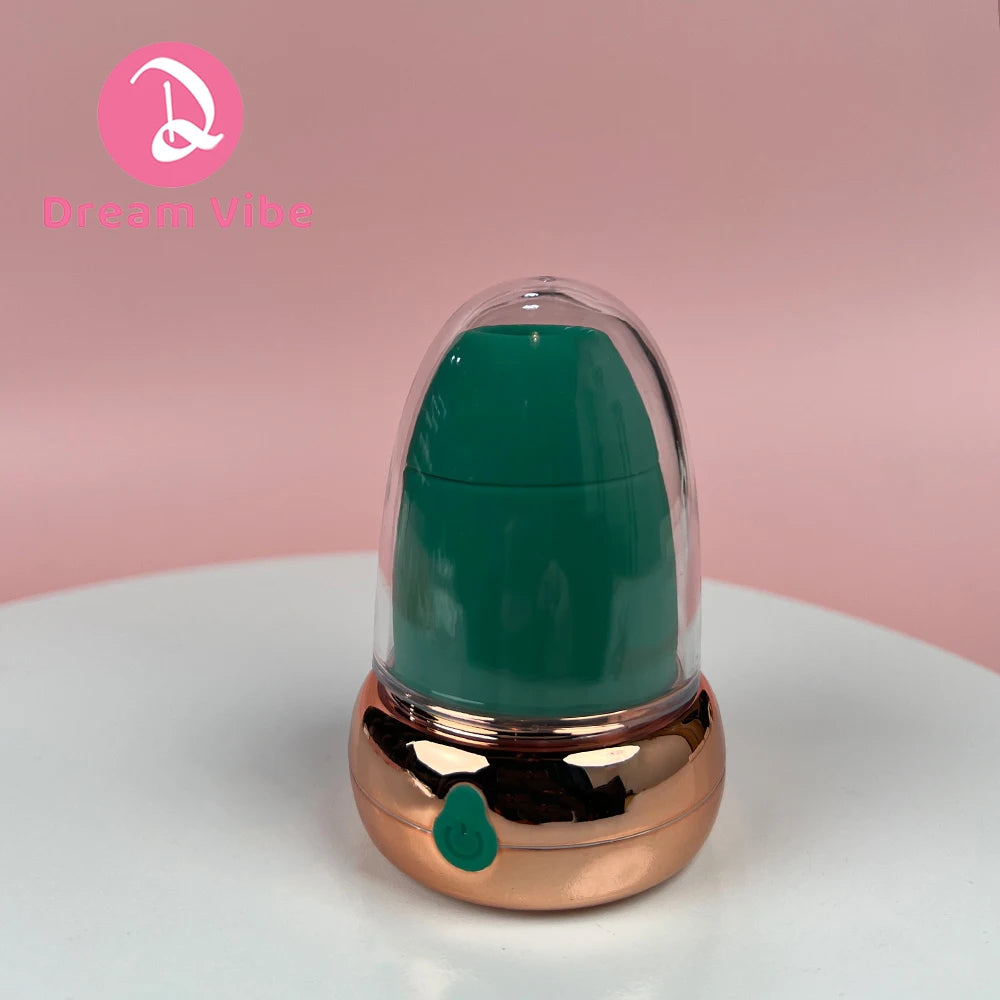 Acorn 2 in 1 Tapping and Suction Vibrator Dream Vibe Sex Toy for Woman Clitorial Nipple Pleasur Stimulation Foreplay Gift Girl