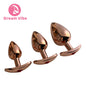 Dream Vibe Luxe Anal Plug Collection Anchor Shape Anal Plug Rose Gold Anal Trainer Kit Adult Sex Toys for Women Men Sex Gifts SM