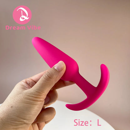 Anchor Away Anal Plug Set Trainer Kit Silicone Prostate Sex Toy Anal Expander Dildo P Spot Stimulate Penatration Masturbation