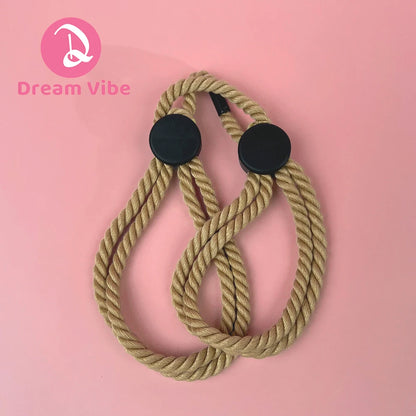 Multi-function Handcuff Ankle Cuff Rope Bondage Couple Sex Play Fun BDSM Adjustable Sexy Restraints Rope 1pc 2pcs Pleasure Toy