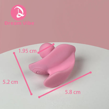 Magic Bean Finger Vibrator Pink Brush Stimulation Mini Vibe Clit Nipple Intimate Play Couple Discreet New Sex Toy Girl Women