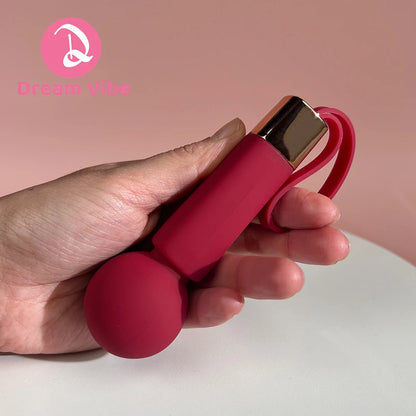 My Melody Mini Wand Red Bullet Vibrator 8 Powerful Vibrations Pleasure Sex Toy Woman Clit Massager Adult Toy Erotic Love Gift