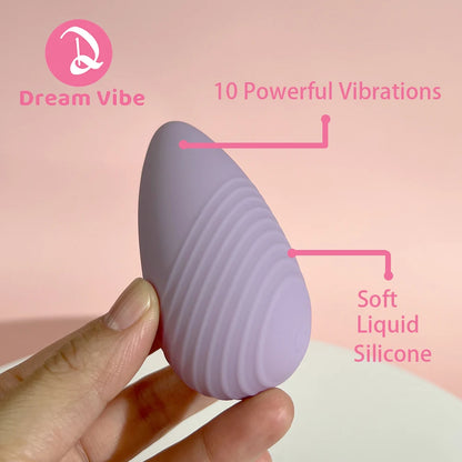 Pocket Vibe Mini Vibrator Soft Liquid Silicone Discreet Woman Sex Toy Pleasur Massager Female Masturbate Erotic Gift Sexual Game