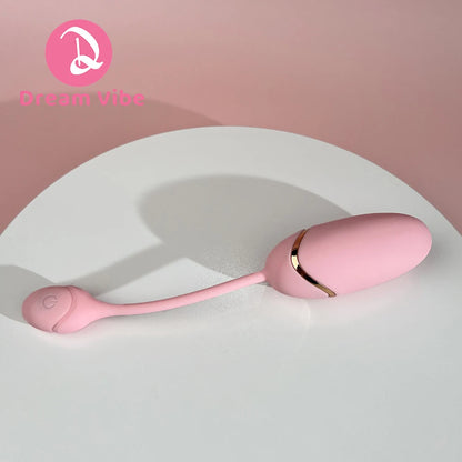 Pink Bullet Egg Vibrator 10 Poweful Modes Remote Control New Sex Toy Women Fantasy Pleasure Penetration G Spot Vaginal Toy Clit