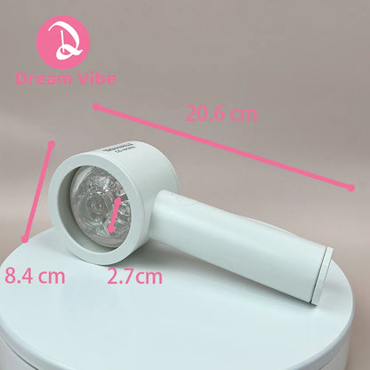 BLOW YOU Male Masturbator Stroker Sex Toy for Men 6 Thrusting Modes Powerful Forth and Back Oral Sense Stimulation for Pennis