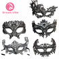 5pcs Sexy Eye Maskes Party Masquerade Mask Mystery Role Play Intimate Sex Toy Half Face Bondage  Bride to be Bachelor Party