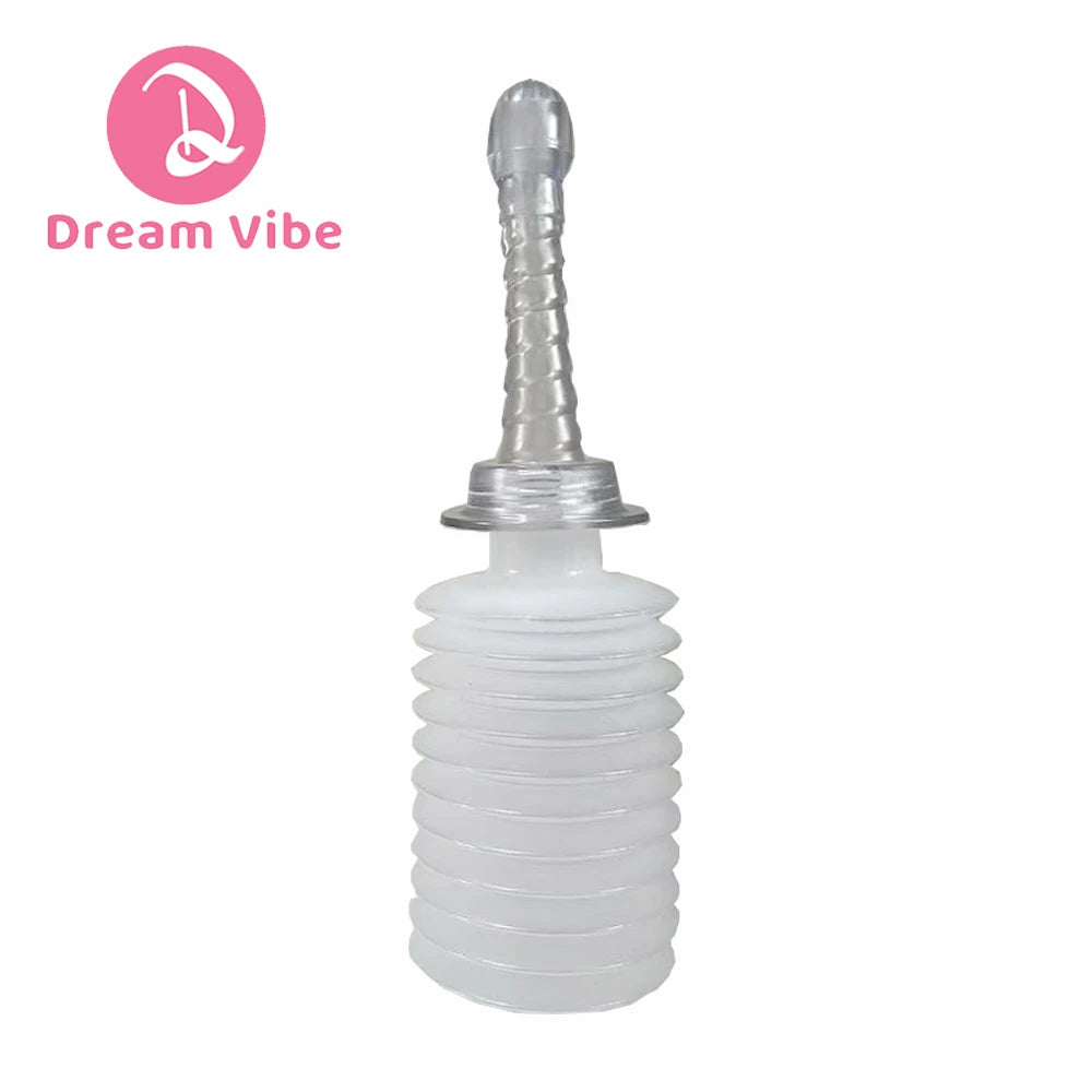 2pcs 100ml Vaginal Shower Anal Douche for Woman Men Enema Sex Washing Accessories Hygiene Device Unisex Adult Sex Cleaning Tool