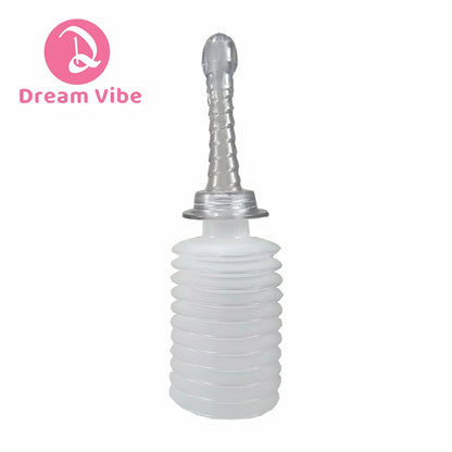 2pcs 100ml Vaginal Shower Anal Douche for Woman Men Enema Sex Washing Accessories Hygiene Device Unisex Adult Sex Cleaning Tool