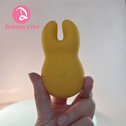 Dream Vibe Ginger Bunny Vibrator Dual Motors Strong Vibration Sex Toy Woman Nipple Clitorial Massager Sex Playtime Intimate Toy