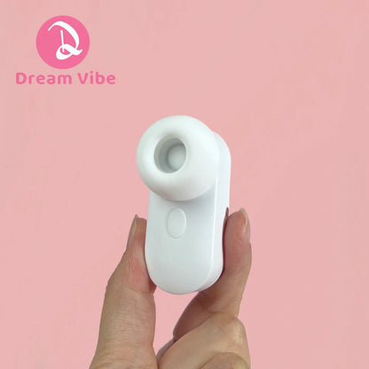 Mini Earphone Tapping Vibrator with Suction Head 5 Modes Clit and Nipple Stimulation Women's Sex Toy Girl Pleasure Romantic Gift