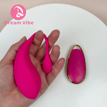 Enchanté Pink Bullet Egg with Romote Control Discreet Sex Toy Vibrator for Woman Pleasure Gift Wearable Love Egg G-Spot Stimulat