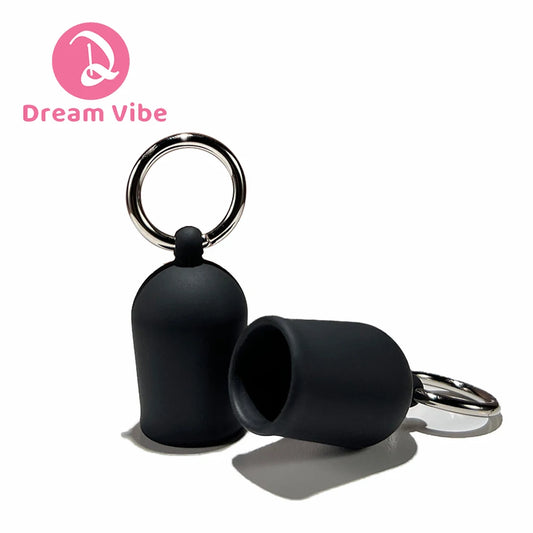 The Perfect Pair Silicone Nipple Suckers  by Dream Vibe Compatiable with Bondage Chains or Weights BDSM Sex Play Pleasure Fun