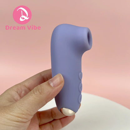 Coco Purple Suction Vibrator 5 Speeds and 10 Modes Silicone Material Female Sex Toy Gentle Love Player Erotic Massager Clit Vibe
