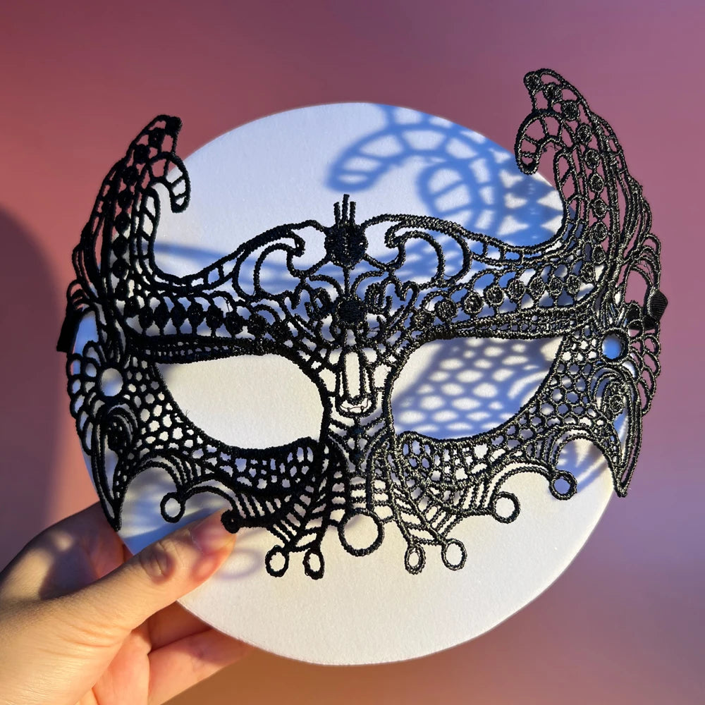 5pcs Sexy Eye Maskes Party Masquerade Mask Mystery Role Play Intimate Sex Toy Half Face Bondage  Bride to be Bachelor Party