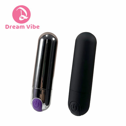 Basic Rechargeable Bullet A Must Have Power Vibrator Silver Black Body Relax Woman Pleasure Travel Friend Pocket Mini Vibe