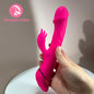 Bunny Iris Pink Rabbit Vibrator Slim Dildo Woman Clitoral pleasure and G-spot Satisfaction 9 Powerful Vibrating Sex Toy Female