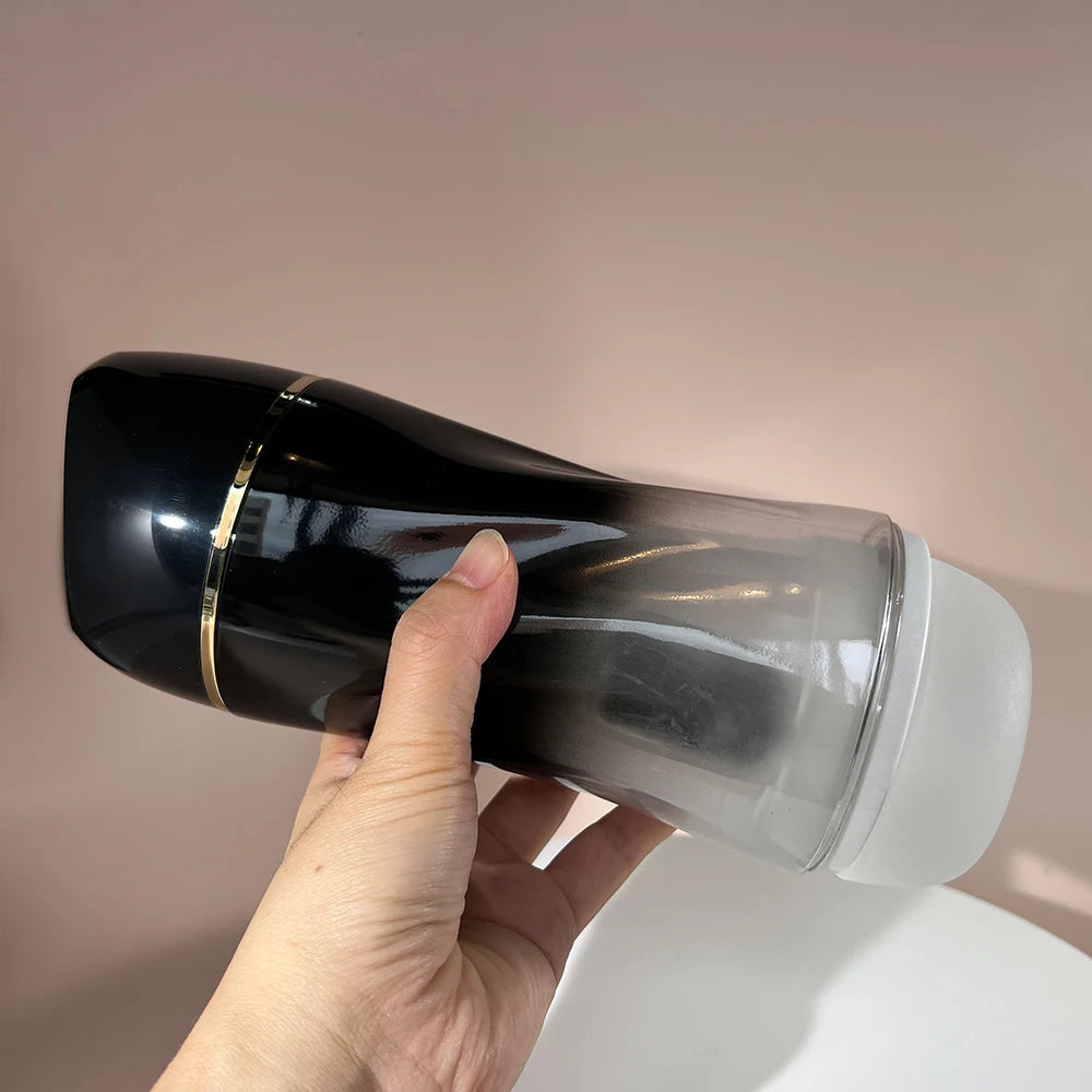 Powerful Suction and Vibrating Masturbator Cup Sky Rocket 10 Modes TPE Sleeve Men Sex Toy Masturbation BlowJob Penis Train