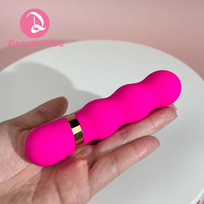 Sparkle G Spot Bullet Mini Vibrator 10 Strong Vibrations Pocket Vibe Silicone Massager Pleasure Sex Toy Woman Penetration Clit