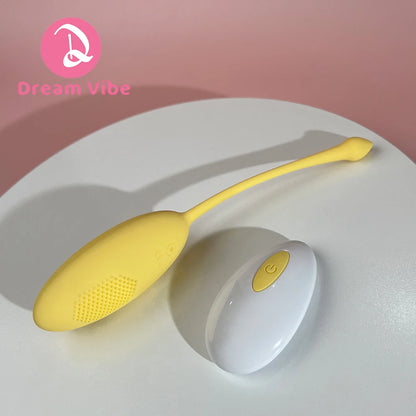 Tadpole Bullet Egg Vibrator Remote Control 10 Powerful Vibrations G Spot Penetration Sex Toy Female Masturbation Adult Pleasure