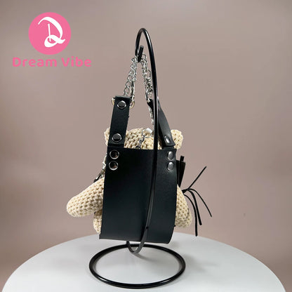 Bondage Bear and Swing BDSM Kinky Love Toy Gift for Couple Intimate Valentine's Day Selection Bachelorette Party