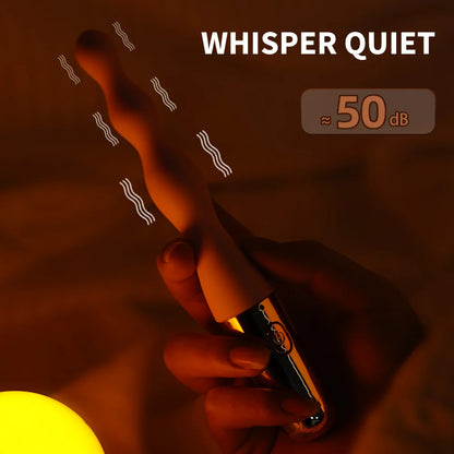 Vibrating Anal Plug Prostate Massage Soft Anal Beads Butt Plug Vibrators Sex Toys for Couples Butt Plug Silicone Adult Products